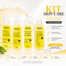 Kit Skin Care Anti Acne Acnow Control 4 Itens Controle de Oleosidade Rhenuks