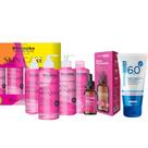 Kit Skincare Rosa Mosqueta Rhenuks, Sérum Rosa MosquetaClareador , Protetor Solar Facial Sem Cor FPS60 DERMACHEM, 6 ITENS