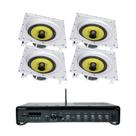 Kit Slim 3700 G5 Frahm + 4 Arandelas JBL Ci6SA Plus