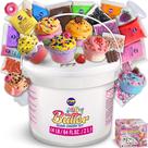 Kit Slime FunKidz Milky Butter - 2 Litros (4kg) com 29 Suplementos (6+ Anos)