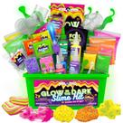 Kit Slime: Papelaria original Tropical Glow in The Dark