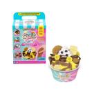 Kit Slime Slimy Gelateria Sorvete de Rolo Chocolate