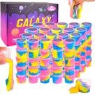 Kit Slime vem com pacote Galaxy 102 a granel para crianças com frasco