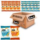 Kit Snacks BELIVE Queijo Nacho (15x) Requeijão (15x) 25g