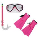 Kit Snorkel Bel Galápagos com Máscara e Nadadeiras para Praia Piscina e Mergulho Recreativo Kit Snorkel Bel Galápagos com Máscara e Nadadeiras para Praia Piscina e Mergulho Recreativo