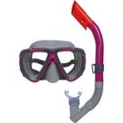 Kit Snorkel Máscara de Mergulho Dominator Adulto Lentes Duplas Proteção UV Bel