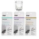 Kit Sobrancelha 3 Henna Glance Profissional E Dappen Vidro Para Misturas