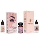 Kit Sobrancelha Manela Rena Pele e Pelo e Fixador Com Removedor Aloe Vera 30ml