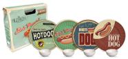 Kit Sobremesa 8 pçs Hot Dog Collection Colecionável Alleanza
