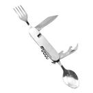 Kit Sobrevivência Camping C/ Talheres Exército