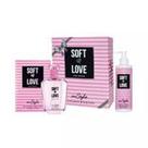 Kit soft love - perfume edp 100 ml + loção hidratante 250 ml Kit soft love - perfume edp 100 ml + loção hidratante 250 ml