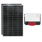 Kit Solar Off-grid 560W/h Monocristalino com Controlador de Carga 30A 24V MPPT