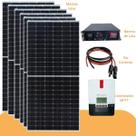 Kit Solar Off Grid Ensoul 528kWh/mês com 6h de Autonomia Sistema 12V / Saída 127V