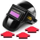 Kit Solda Profissional Snel Ferramentas Máscara Automática com Escurecimento e 3 Esquadros Magnéticos 12kg