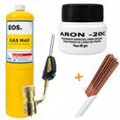 Kit Solda Refrigeração Maçarico Portátil