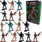 Kit Soldadinho Brinquedo De Guerra 300 Bonecos Soldados