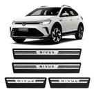 Kit Soleira Aço Escovado NP - Protetor Premium Nivus 2020 a 2024 Kit Soleira Aço Escovado NP - Protetor Premium Nivus 2020 a 2024