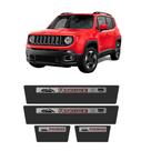 Kit Soleira Aço Escovado NP - Protetor Premium Renegade 2015 a 2018
