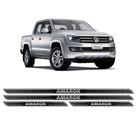 Kit Soleira Da Porta Diamante Amarok 2011/2018 Resinada
