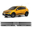 Kit Soleira Da Porta Diamante Gol Rallye G4 G5 G6 Resinada