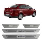 Kit soleira de porta aço inox escovado grand siena todos Kit soleira de porta aço inox escovado grand siena todos