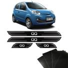 Kit Soleira Diamante Chery QQ 2015/2019 E Protetor De Porta
