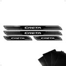 Kit Soleira Diamante Compatível Creta 2014/2020 Com Protetor