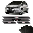 Kit Soleira Diamante Fit 2006 Até 2014 Com Protetor De Porta
