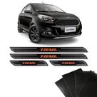 Kit Soleira Diamante Ford Ka Novo Trail E Protetor de Porta