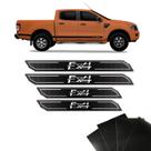 Kit Soleira Diamante Ford Ranger Fx4 Com Protetor de Porta Kit Soleira Diamante Ford Ranger Fx4 Com Protetor de Porta
