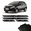 Kit Soleira Diamante Jac J3 Hatch Sedan E Protetor De Porta Kit Soleira Diamante Jac J3 Hatch Sedan E Protetor De Porta