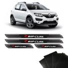 Kit Soleira Diamante Sandero Ripcurl Com Protetor De Porta Kit Soleira Diamante Sandero Ripcurl Com Protetor De Porta
