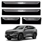 Kit Soleira Em Aço Inox Baixo Relevo Haval H6 todos os anos