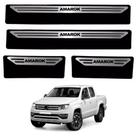 Kit Soleira Em Aço Inox Baixo Relevo Volkswagen Amarok todos os anos