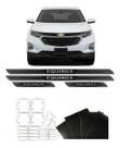 Kit Soleira + Maçaneta + Friso Chevrolet Equinox Cromado