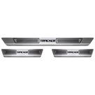 Kit Soleira Porta De Aço Inox Chevrolet New Tracker