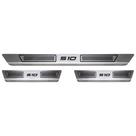 Kit Soleira Porta De Aço Inox Chevrolet S10 S-10 Todas