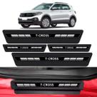 Kit Soleira Porta Top Premium Vw T-Cross Todos anos