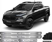 Kit Soleira Protetora Cromada Fiat Toro Road 2017 A 2021