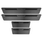 Kit Soleira Protetora Porta Black Carbono Pajero Sport Kit Soleira Protetora Porta Black Carbono Pajero Sport