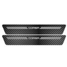 Kit Soleira Protetora Porta Premium Aço Carbono - Corsa 2PT