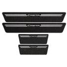 Kit Soleira Protetora Porta Premium Aço PVC - Creta