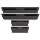 Kit Soleira Protetora Porta Premium Aço PVC - Creta