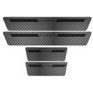 Kit Soleira Protetora Porta Premium Black Carbono - Fluence