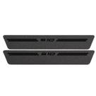 Kit Soleira Protetora Porta Premium Black PVC - S10 2PT