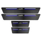 Kit Soleira Protetora Porta Premium Blue Carbono - HB20 Kit Soleira Protetora Porta Premium Blue Carbono - HB20