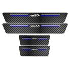 Kit Soleira Protetora Porta Premium Blue Carbono - HB20S Kit Soleira Protetora Porta Premium Blue Carbono - HB20S