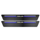 Kit Soleira Protetora Porta Premium Blue Carbono - Troller Kit Soleira Protetora Porta Premium Blue Carbono - Troller