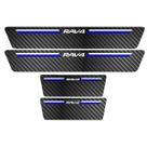 Kit Soleira Protetora Porta Premium Blue Fibra Carbono SW4 Kit Soleira Protetora Porta Premium Blue Fibra Carbono SW4