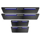 Kit Soleira Protetora Porta Premium Blue Fibra - Stonic
